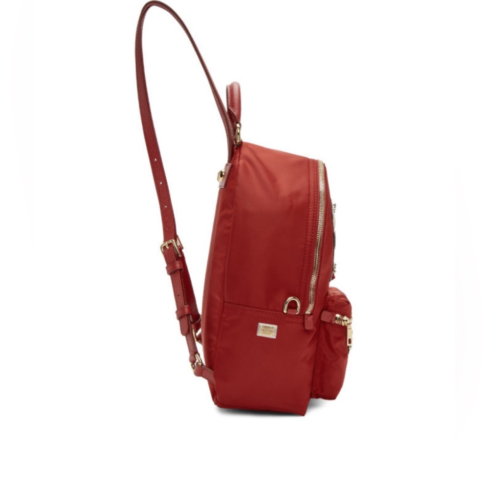 NWT $1673 Leather -Nylon Dolce & Gabbana Vulcano Women’s  Backpack - Picture 12 of 16
